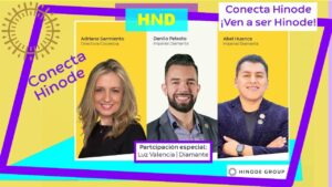 Conecta HND en Vivo💛💜 Adriana Sarmiento, Danilo Peixoto, Abel Huanca y Luz Valencia 💛💜 Hinode Group