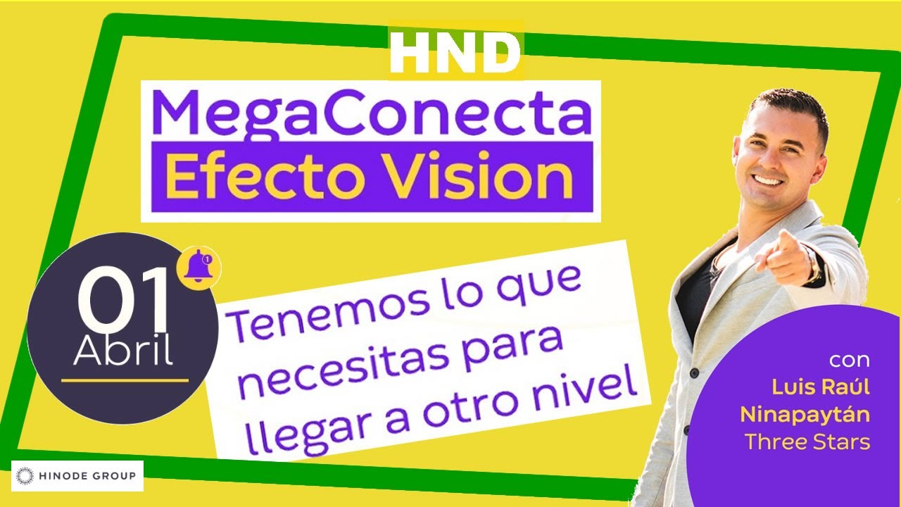 🇲🇽 ❤️💚 𝐇𝐍𝐃 Conecta 1 Abril 2023💚❤️ Conecta Hinode en Español 💎Novedades para tu desarrollo
